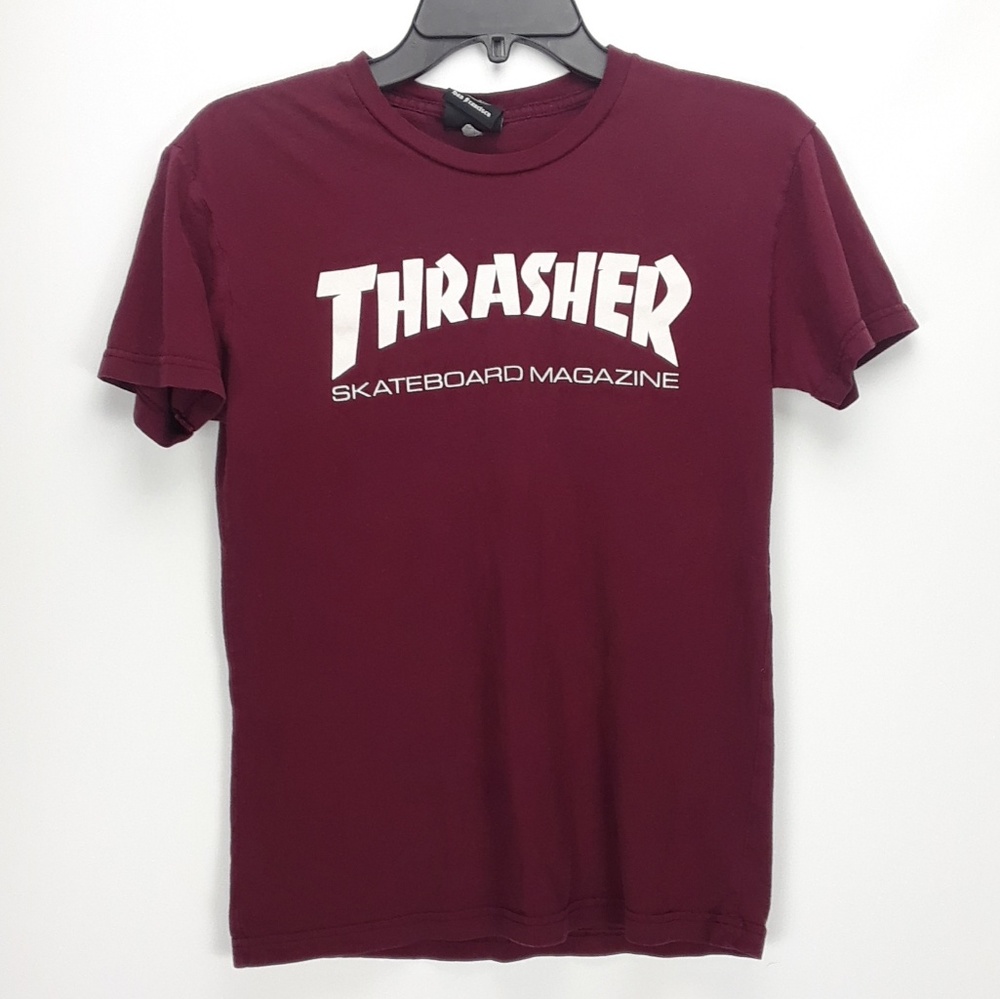 ☆maroon thrasher tee☆